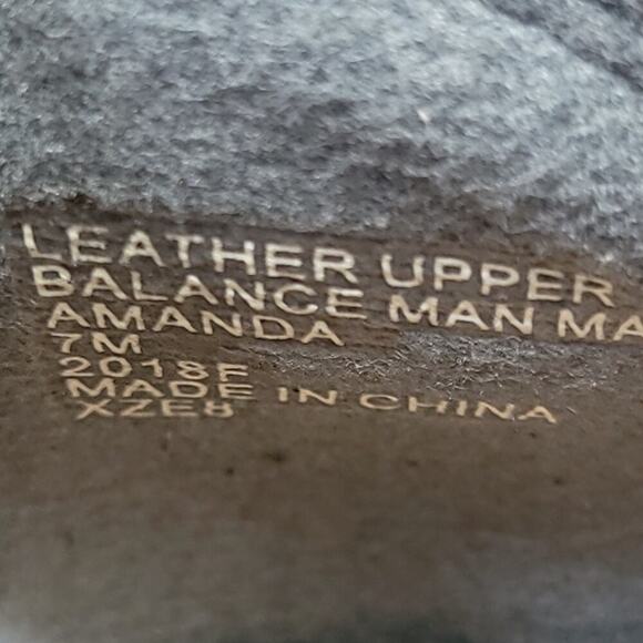 Earth Origins Boots Size 7 Black Suede Leather Amanda Ankle Booties - Picture 12 of 13